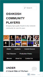 Mobile Screenshot of oshkoshtheatre.org